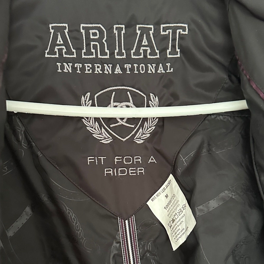 Ariat Women's Black Quilted Utility Jacket with Snap Details - Picture 2 of 4